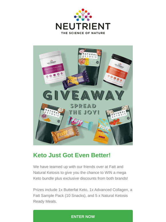 🎄 Win Big & Enjoy Exclusive Keto Deals! 🎁