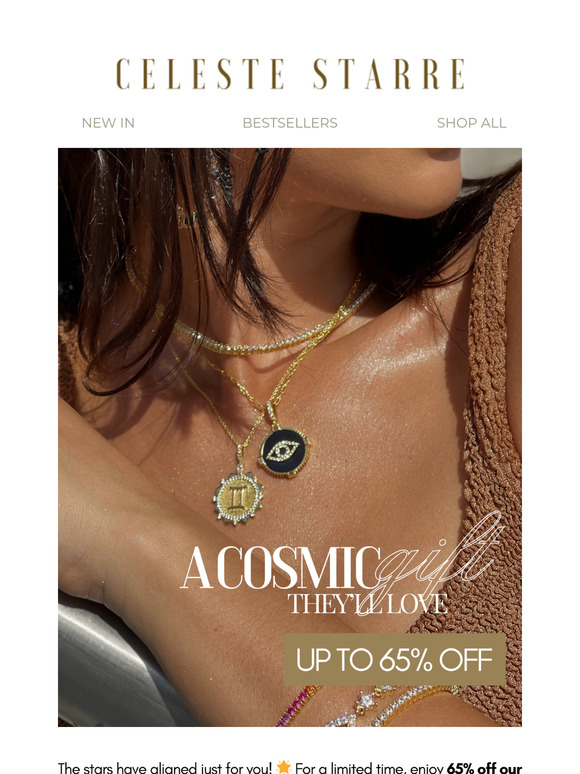 Cosmic Gifts Await – 65% Off Zodiac Collection! ✨