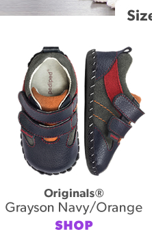 Shop Grayson Navy Orange
