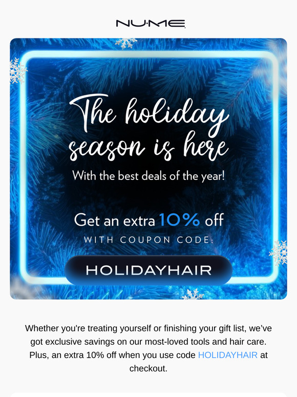🎁 Holiday Hair Deals You Don’t Want to Miss!