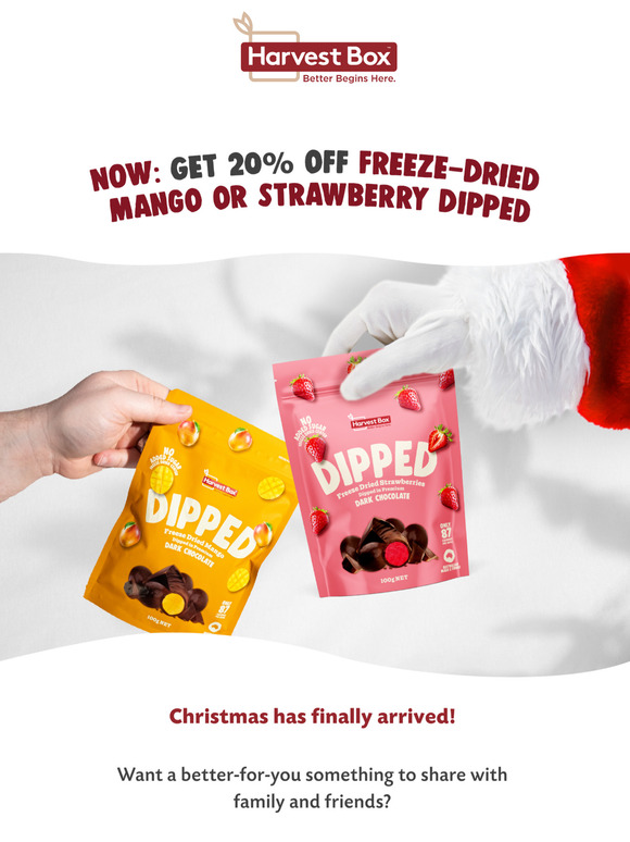 Festive, Fruity, FUN. Share the love this Xmas with 20% OFF 🥰…