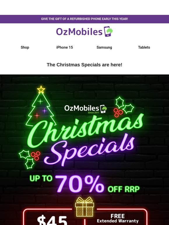 EARLY XMAS COUPON 🔔🎅🎁 + UP TO 70% OFF RRP