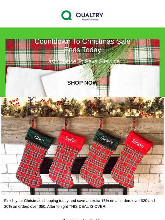 🎅Extended One More Day! Sitewide Savings Ends Tonight