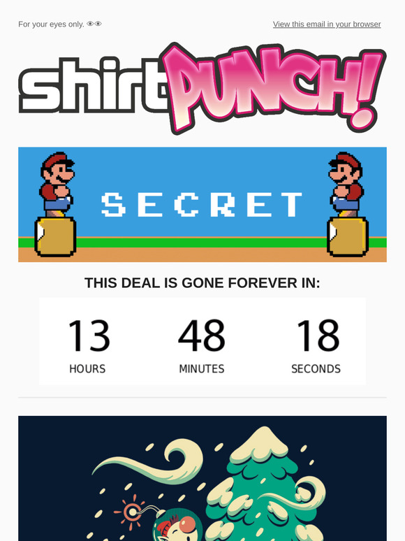 A Pikmin secret sale