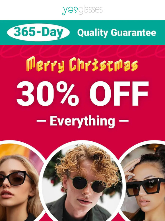 Christmas Sale Confirmed! 30% Off Complete Pairs 🎁