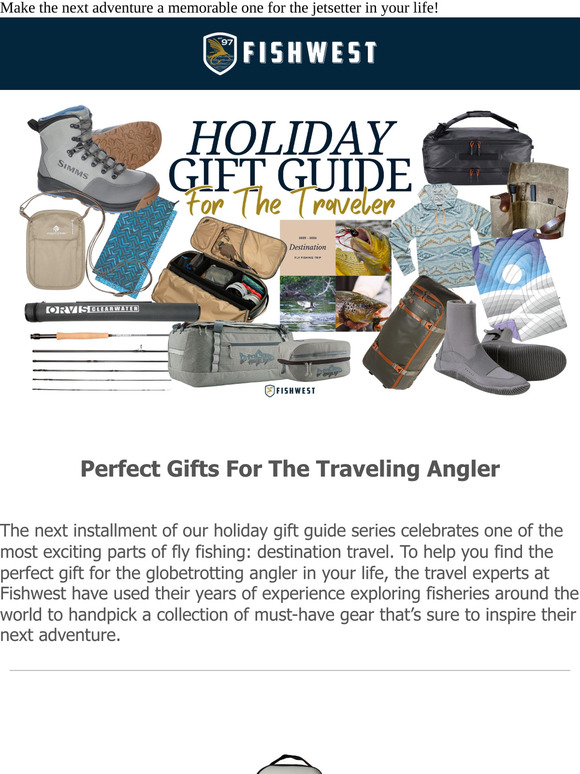 Holiday Gifts For The Traveling Angler