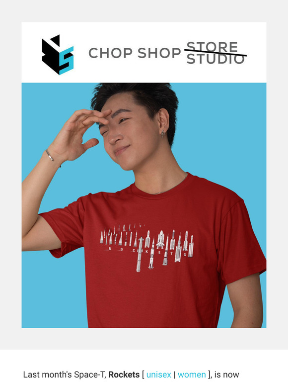 Rockets Come in All Forms: T-Shirt, Poster, and Sticker