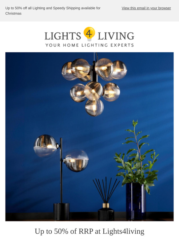 Christmas Speedy Shipping and Lighting Inspiration 🎄