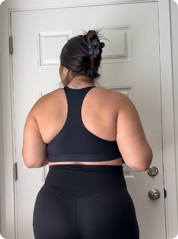 Bliss Racerback Bralette - Black