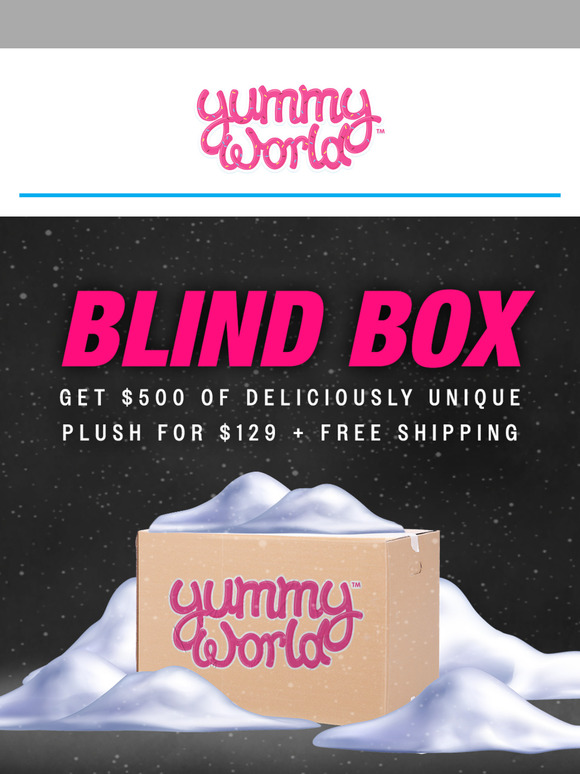 🧁 NEW: Yummy World Blind Boxes! 📦