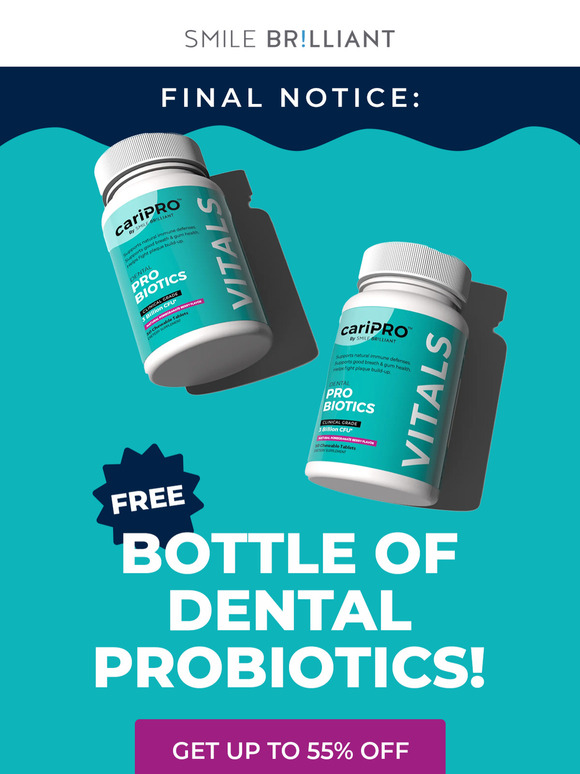 [LAST 12 HOURS] Get Your Free Probiotics