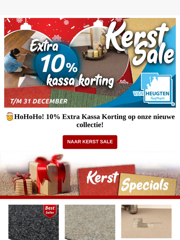 🎅 HoHoHo! KERST SALE bij Van Heugten!