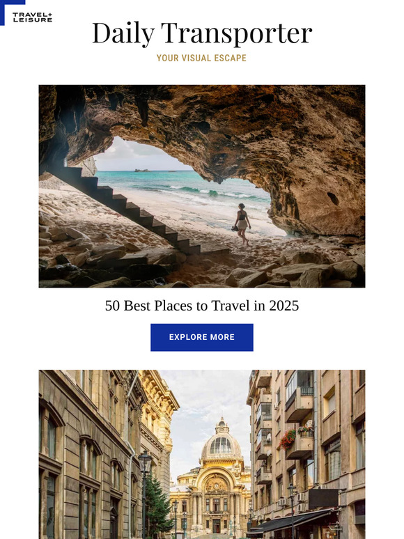 Travel + Leisure 50 Best Places to Travel in 2025 Milled