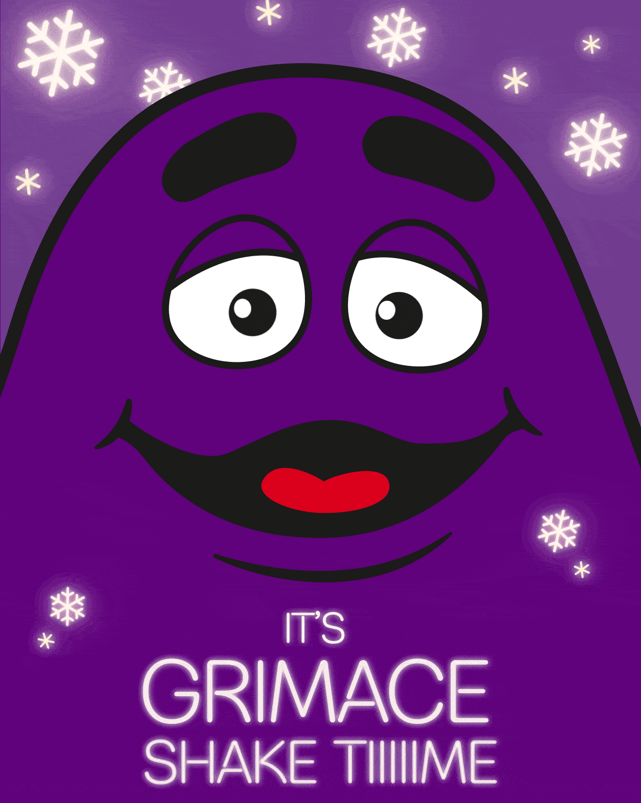 It's Grimace Shake Time