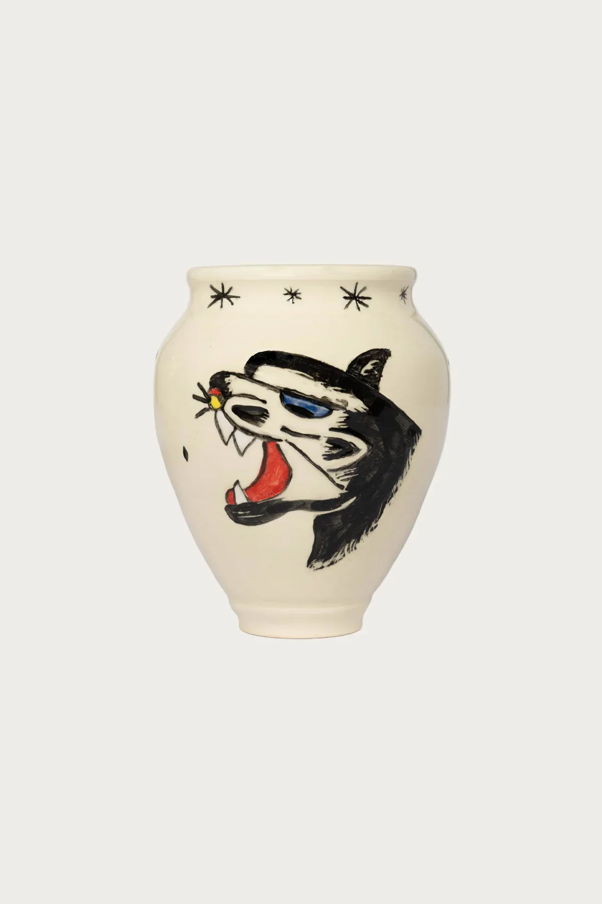 Image of Panther Vase