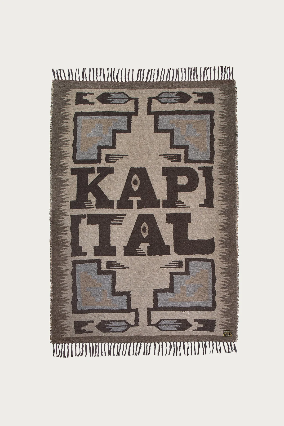 Image of KAPITAL SPEAKEASY Blanket - Brown