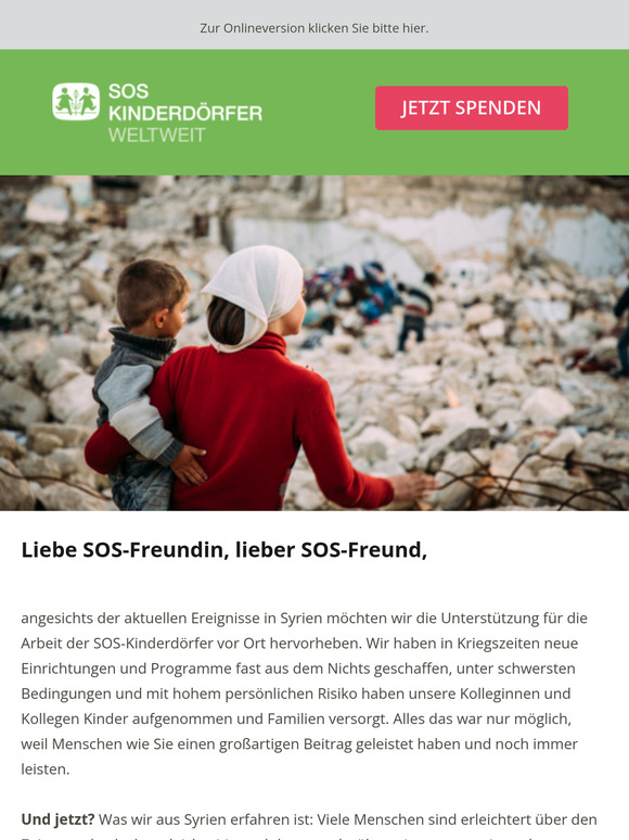 Zukunft für Syriens Kinder: Helfen Sie mit!