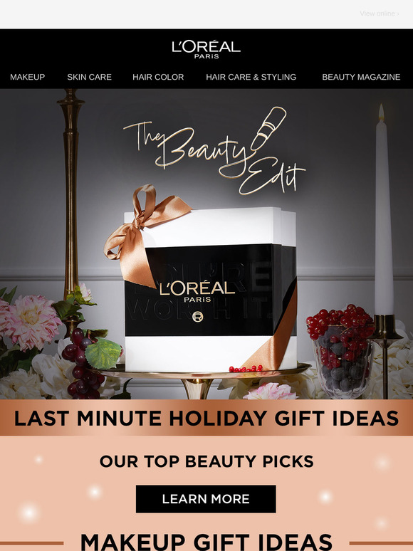 Last minute gift ideas