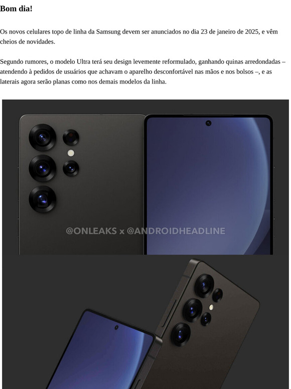 O que já sabemos sobre os Samsung Galaxy S25