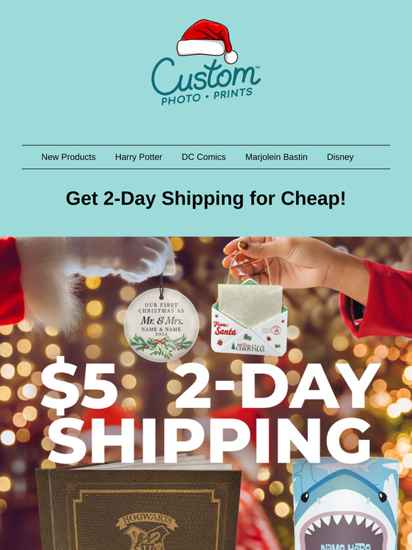 Get Your Personalized Gifts in On Time🎁