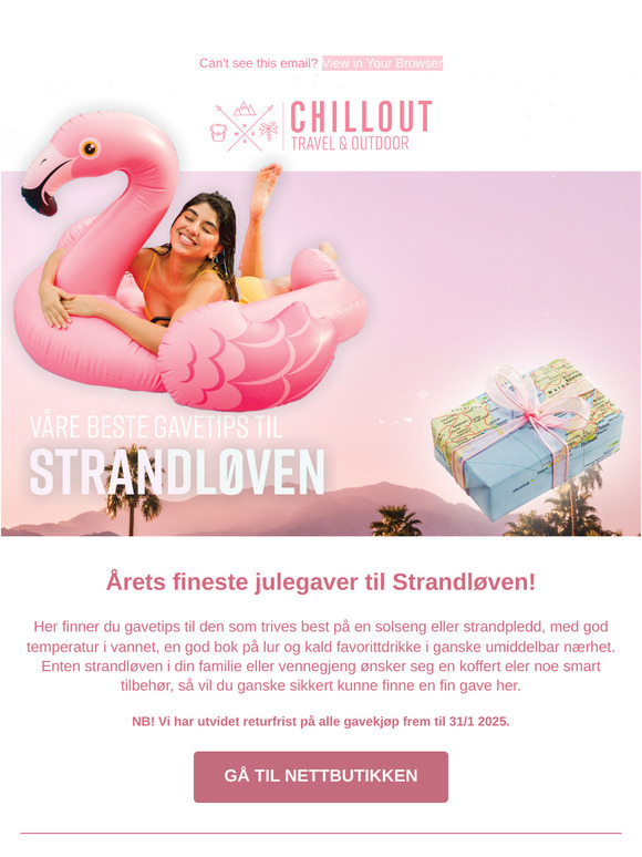 Julegavetips til Strandløven! ☀️