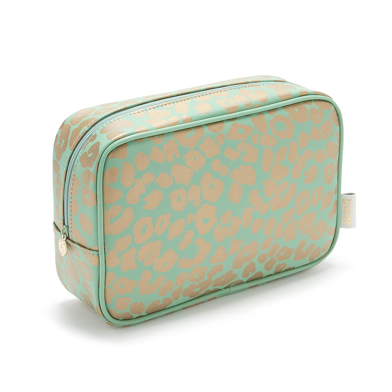 Image of Jade Leopard Beauty Kit Case