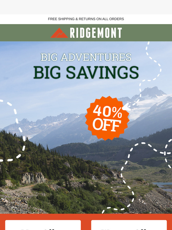 Ridgemont Christmas Special Offers Have Landed - 40% Off Now!