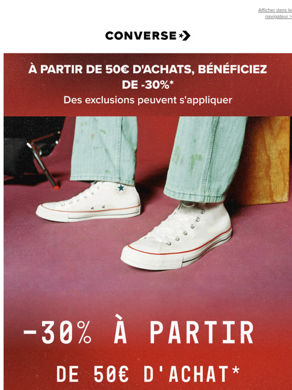 −30%* sur nos modèles préférés*