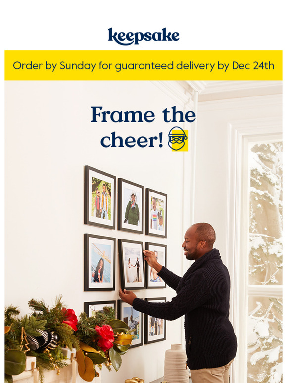 Order by Sunday for Christmas delivery!