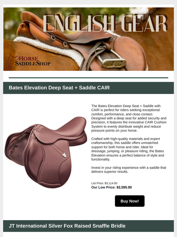Elevate Your English Riding Essentials