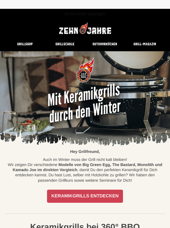 Mit 360° BBQ auch im Winter grillen!🔥