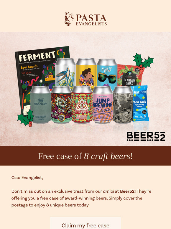 LAST CHANCE: You’ve earned Christmas beers - on us! 🍻