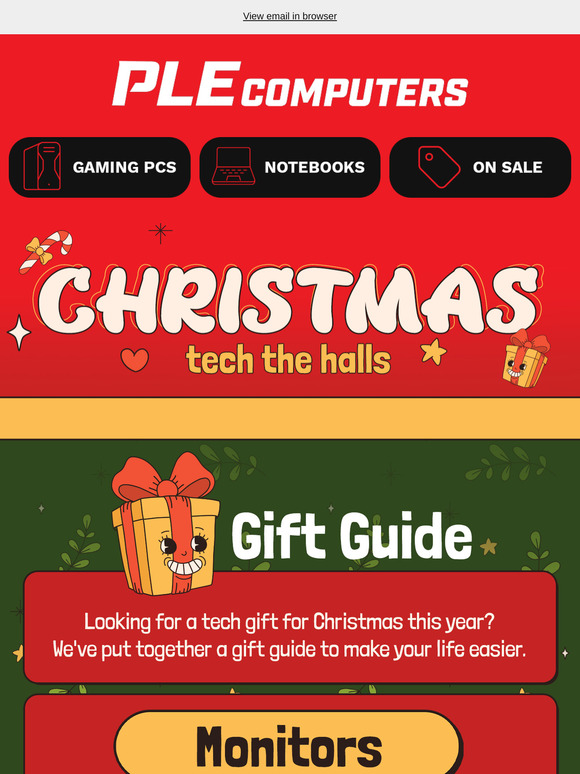 🎅 Gifts made easy – PLE’s got your Christmas covered 🎄