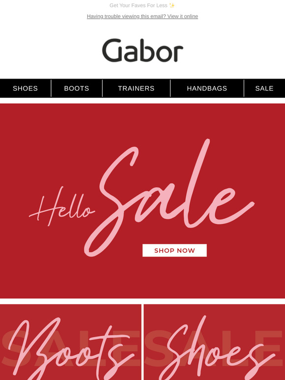 Sale Now On!
