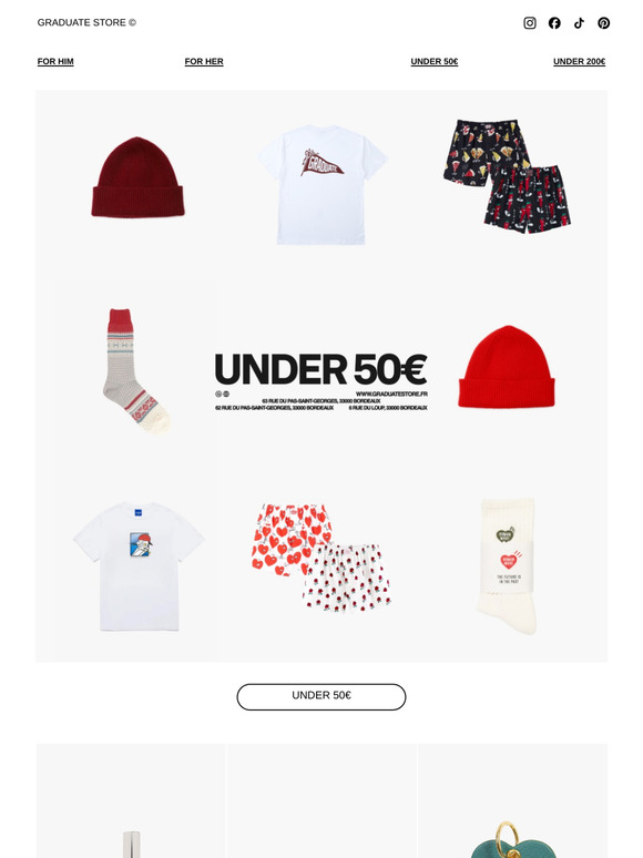 ❄️Christmas Gifts - Under 50€❄️