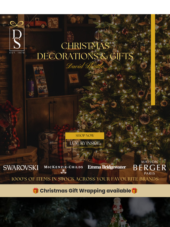 Shop Christmas Decorations & Gifts From Your Favourite Brands 🎁