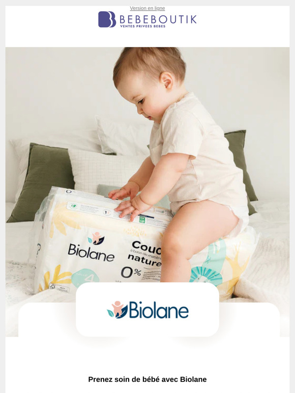 Biolane 💙 de la douceur dans chaque geste