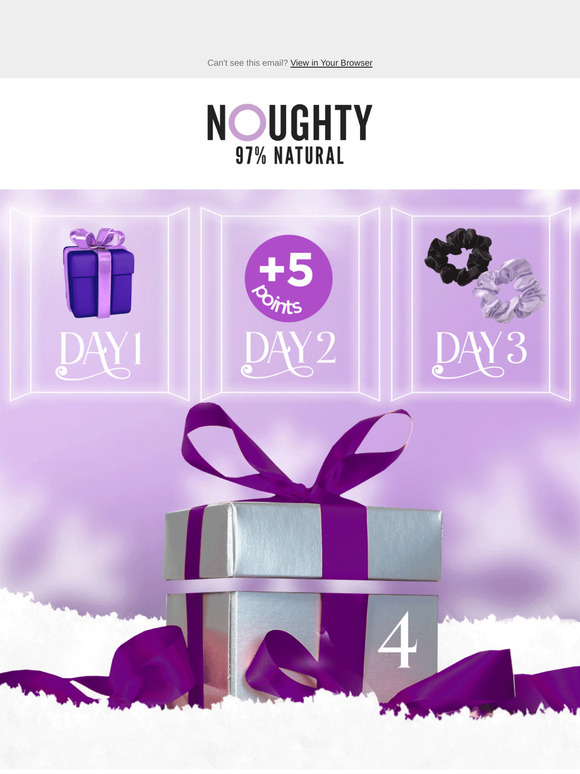 Don’t miss today’s Noughty surprise! 🎄