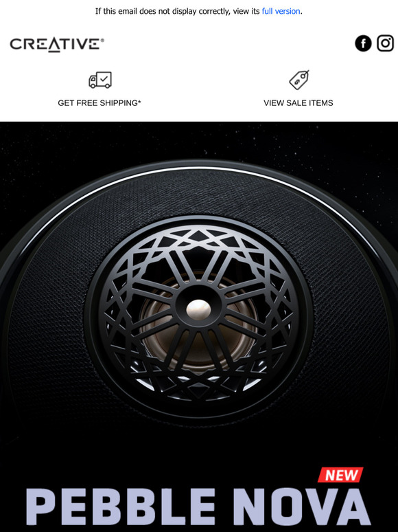 [NEW LAUNCH] PEBBLE NOVA - Where stellar sound meets cosmic design