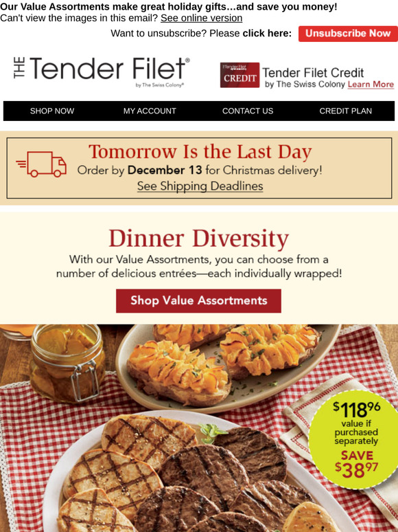 Treat Them to Dinner This Christmas
