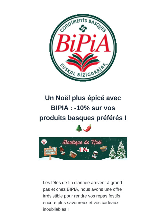 Découvrez nos offres de Noël + 10% off !