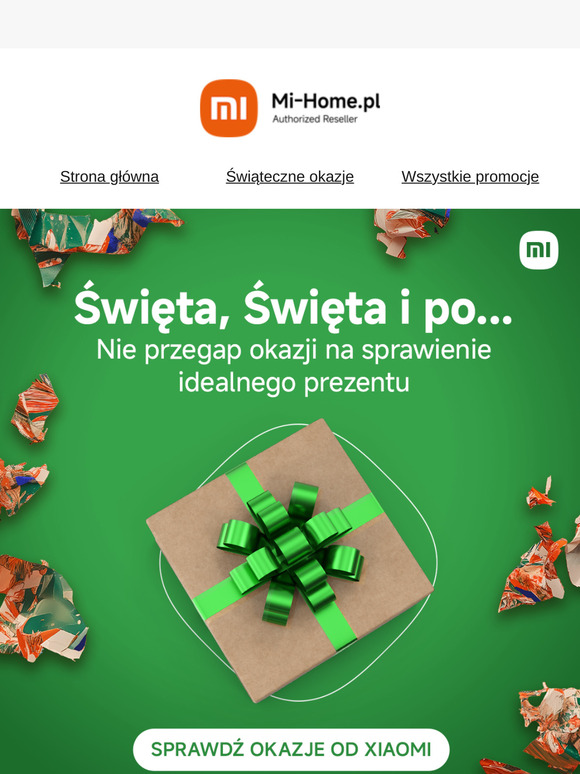Święta tuż za rogiem, pamiętaj o prezentach! 🎁