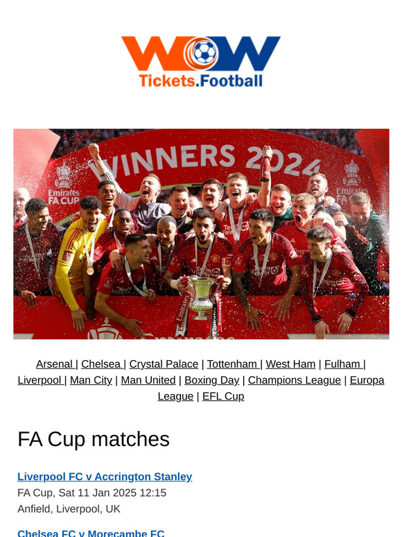 🏆 FA Cup 3rd Round & Getting Ready for Christmas