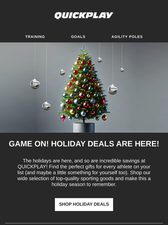 🎁 Unwrap the Perfect Gift at QUICKPLAY's Holiday Sale!