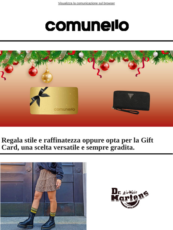 Un Natale firmato Comunello