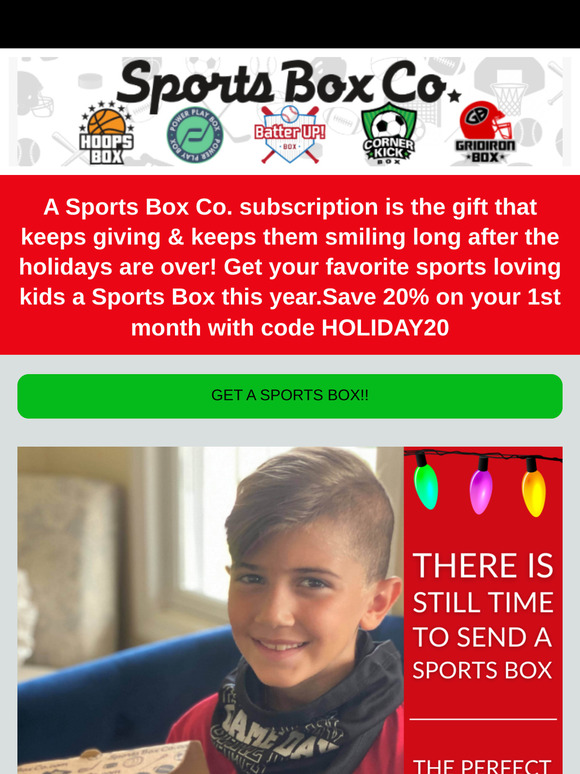 Order your Sports Box before it's too late!!