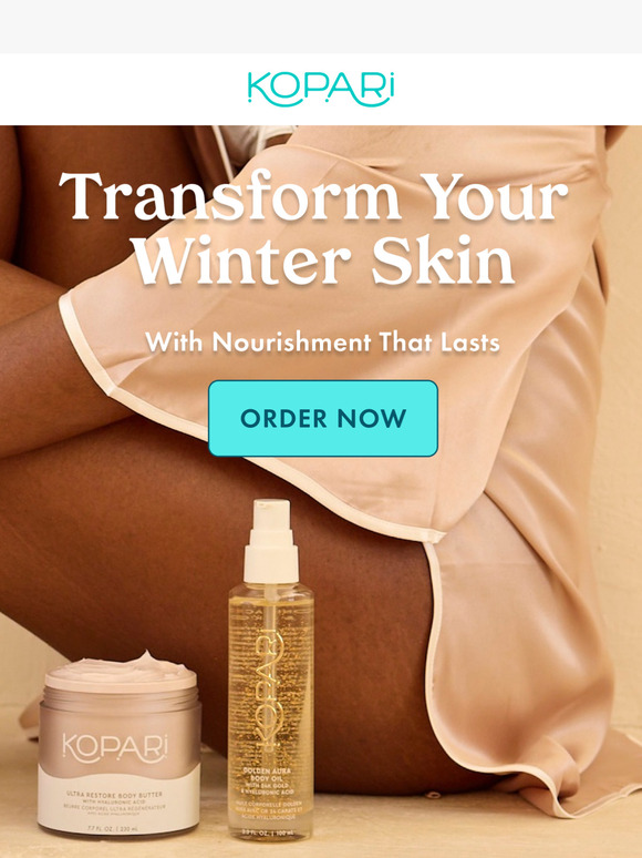 Say Goodbye to Winter Dryness
