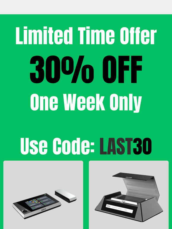 Last chance for 30% off your first order ⭐