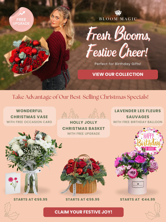 Festive Blooms, The Perfect Birthday Surprise! 🎉🌸