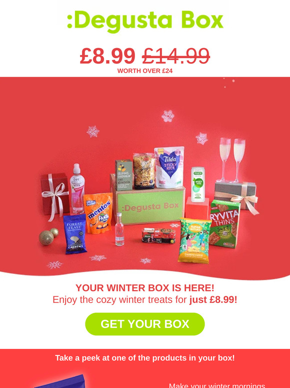 Enjoy winter moments and £6 off! ❄️